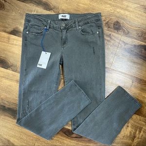 NWT Paige size 8 Gray Jeans